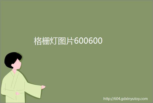 格栅灯图片600600